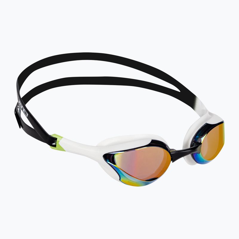 Schwimmbrille ZONE3 Volare Streamline Racing white/lime