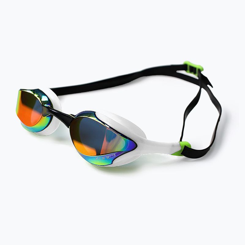 Schwimmbrille ZONE3 Volare Streamline Racing white/lime 6