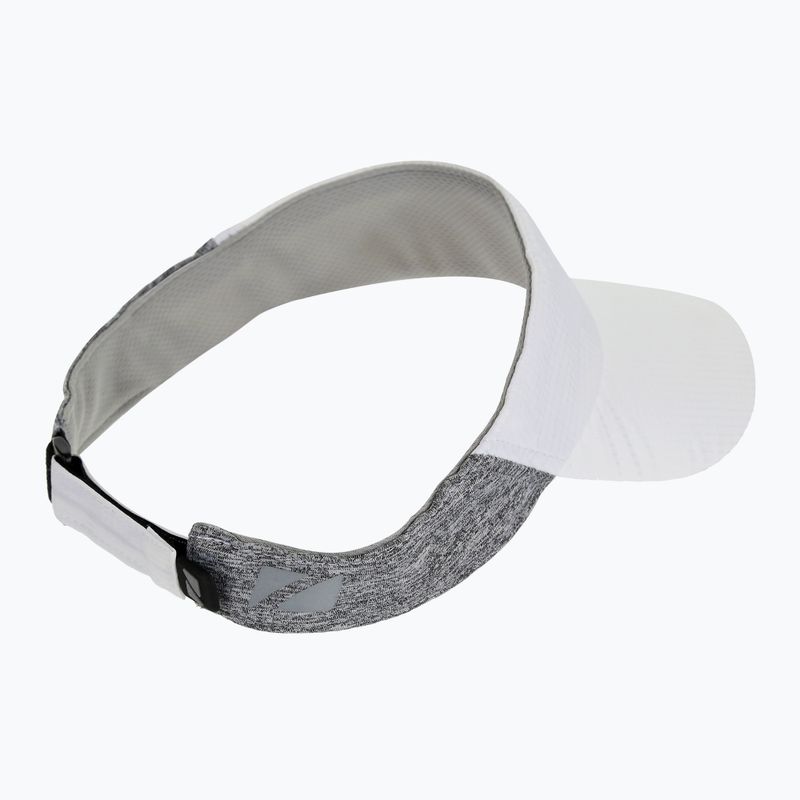 Laufvisier ZONE3 Lightweight Race Visor white/charcoal marl/relective silver 2