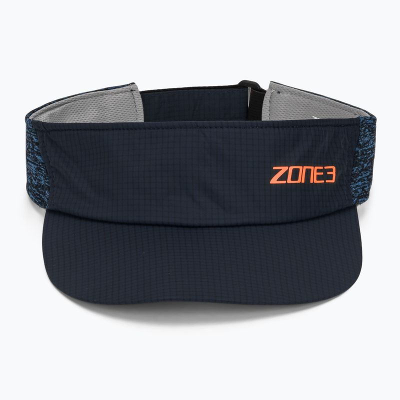 Laufvisier ZONE3 Lightweight Race Visor navy/blue marl/reflective silver 2