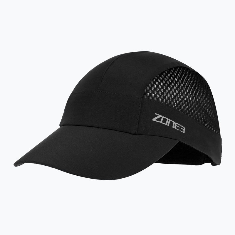 Cap Schirmmütze ZONE3 Lightweight Mesh Running petrol/reflective silver
