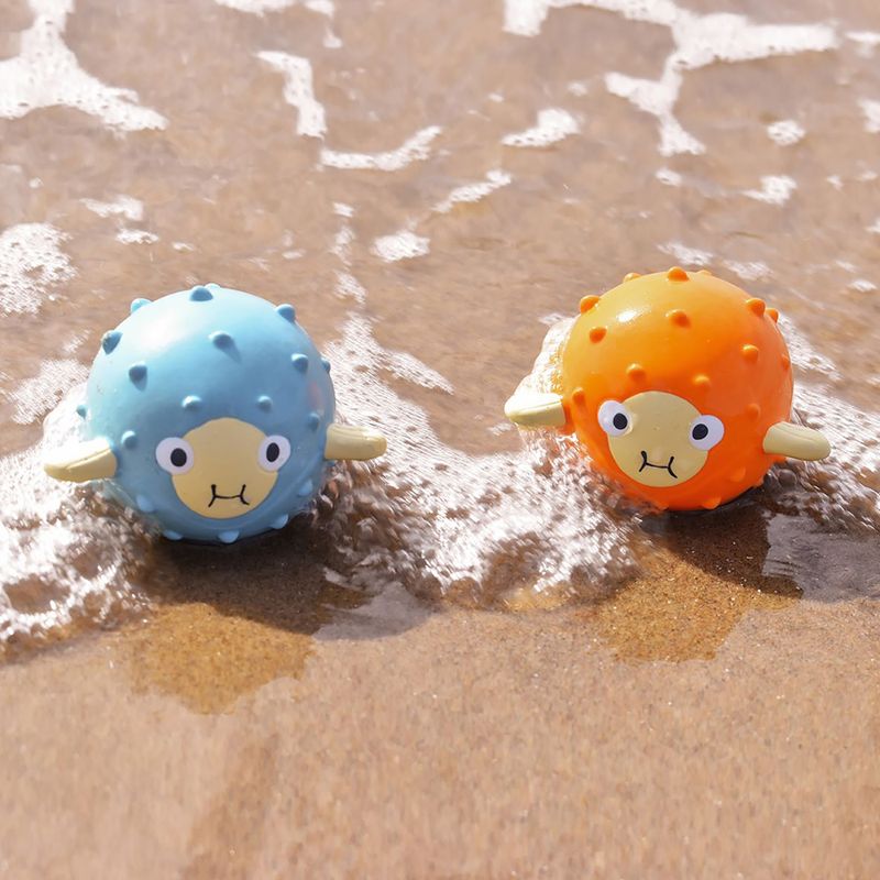 Angelspielzeug Splash About Pufferfish blue 7