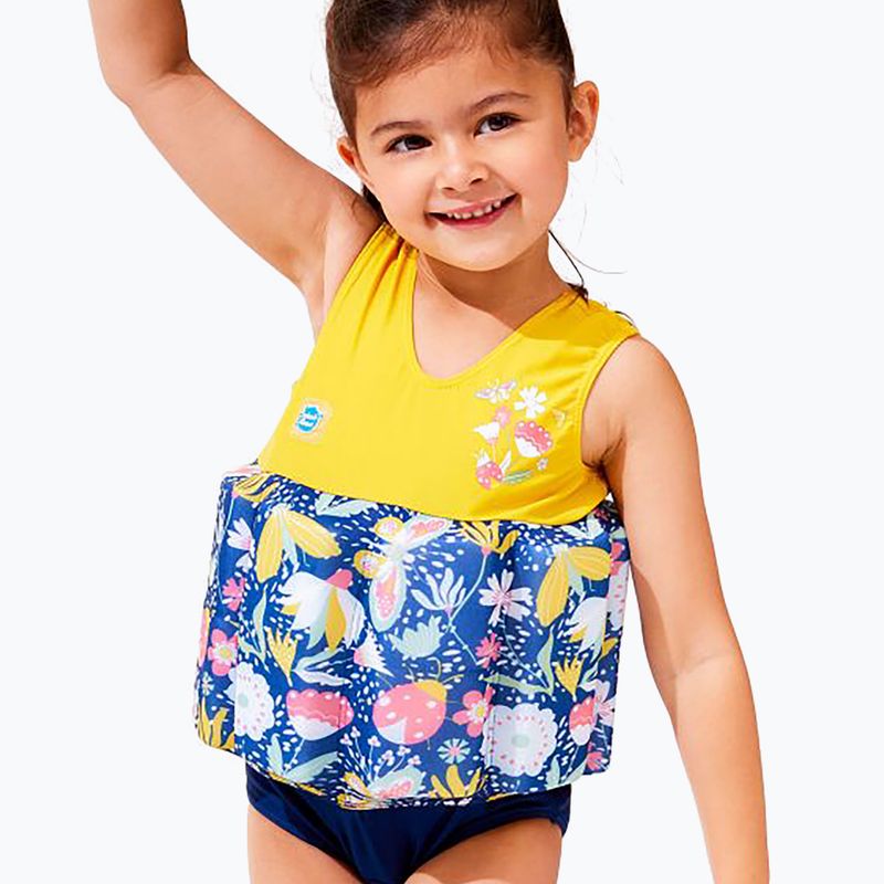 Kinder-Badeanzug Splash About Meadow navy blau FSZGD1 3