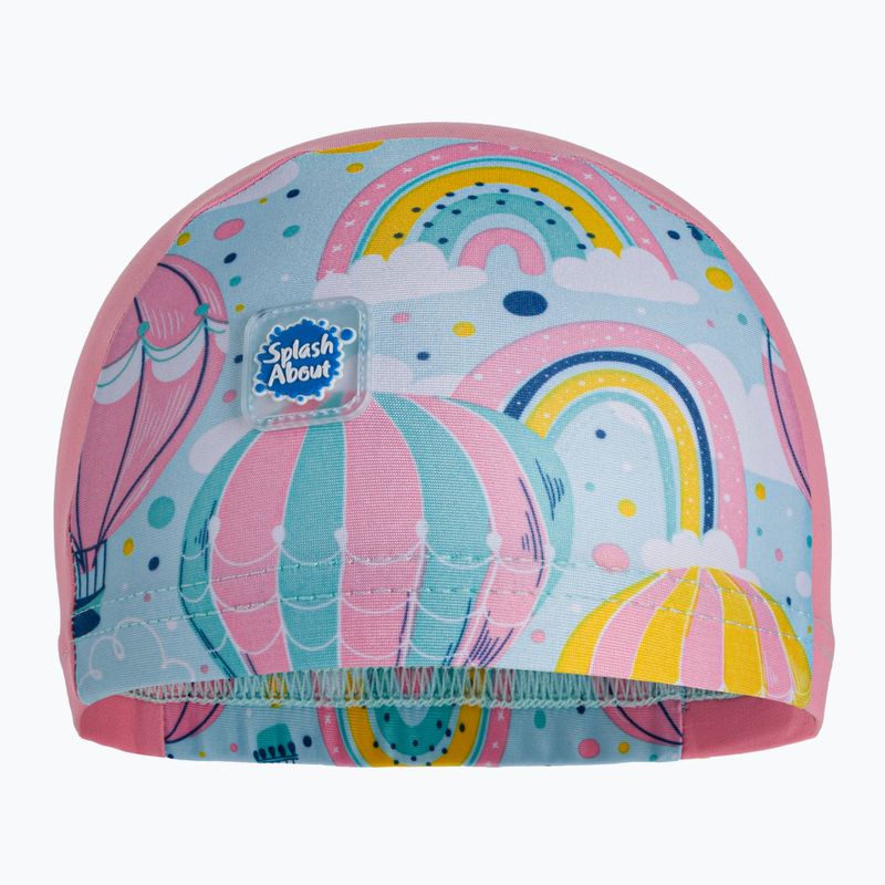 Kinder Badekappe Splash About Arka Ballons rosa SHUA0