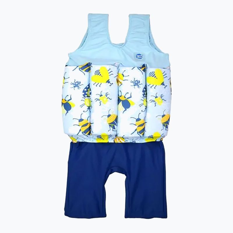 Kinder-Badeanzug Splash About Short John Insects blau SJFSZBL1