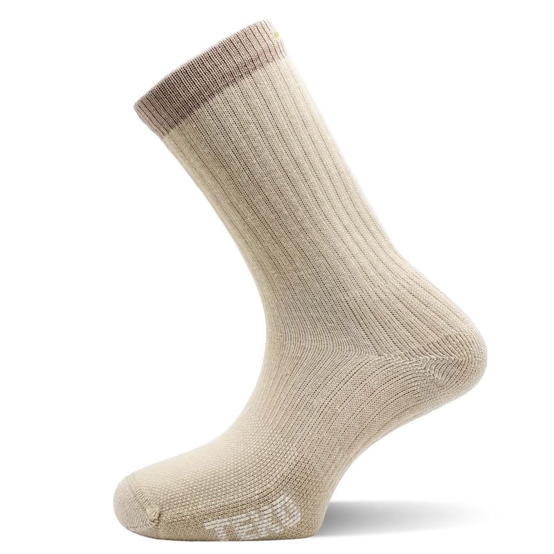 TEKO Ecohike Light Half Cushion 2.0 Trekkingsocken taupe 2