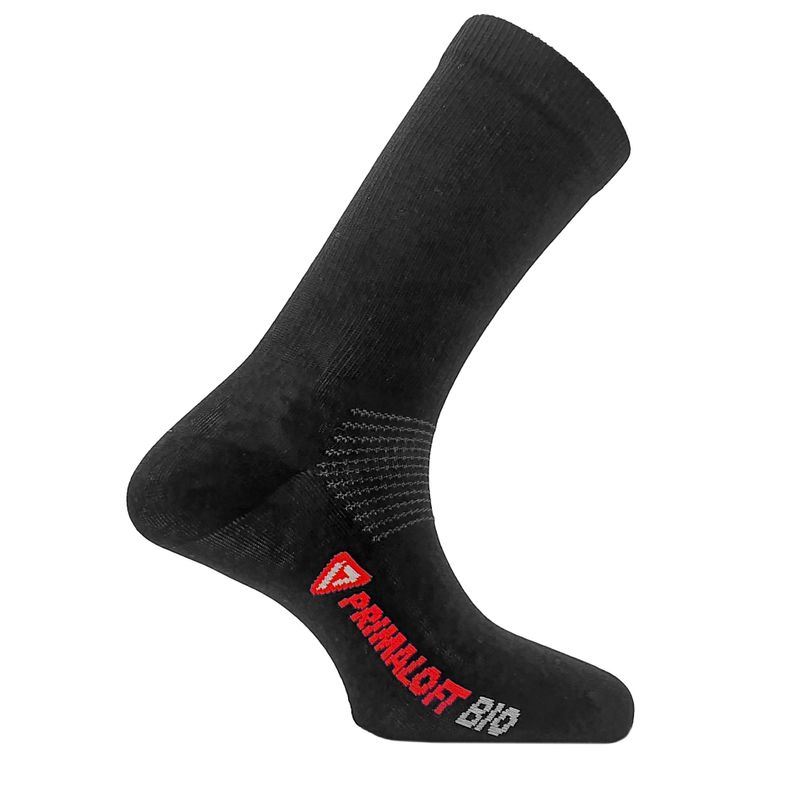 Trekkingsocken TEKO Ecobaseliner 1.0 Primaloft Bio schwarz 2