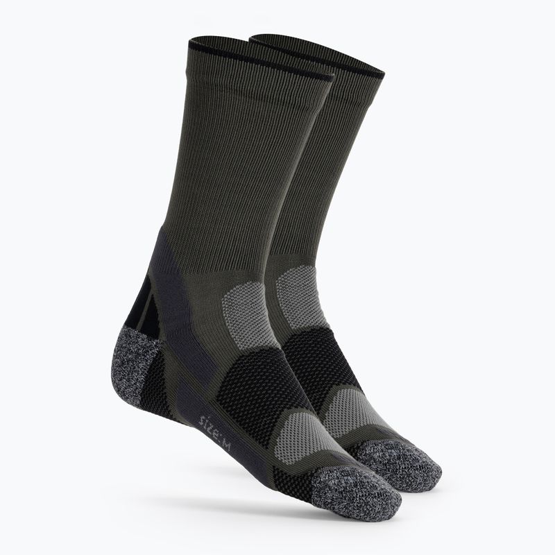 TEKO Trekkingsocken Light Boot Crew Höhe grau