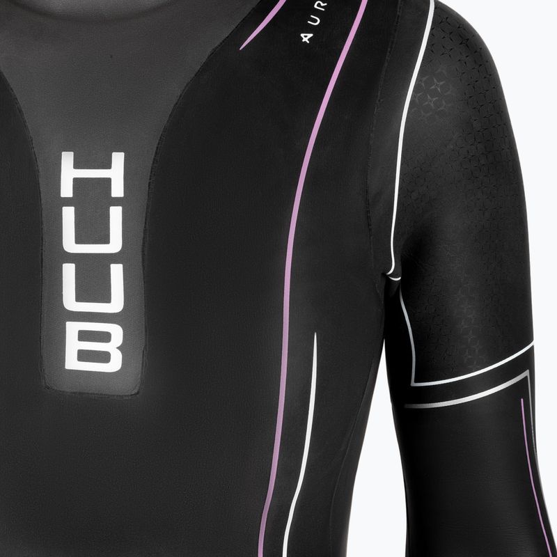 Triathlon neoprenanzug Damen HUUB Aura 2 3:3 schwarz AUR233 4