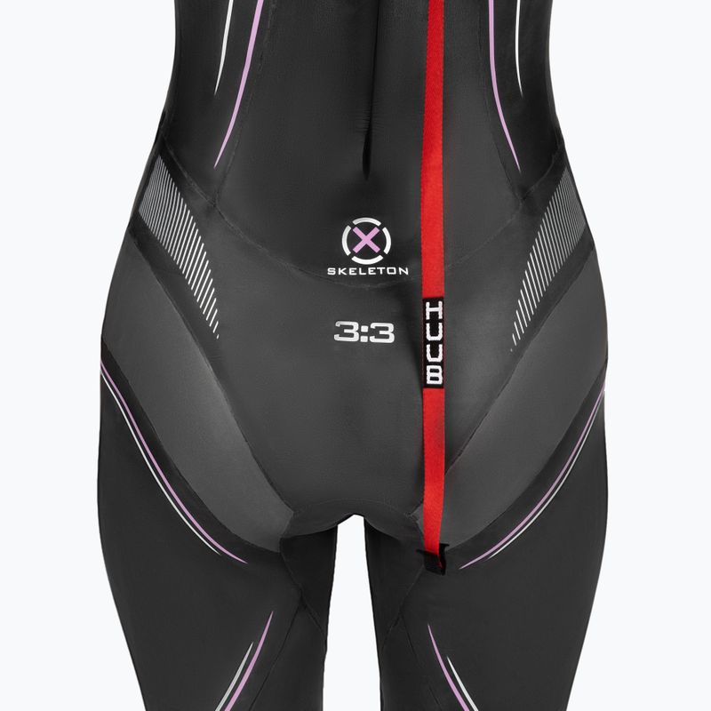 Triathlon neoprenanzug Damen HUUB Aura 2 3:3 schwarz AUR233 8