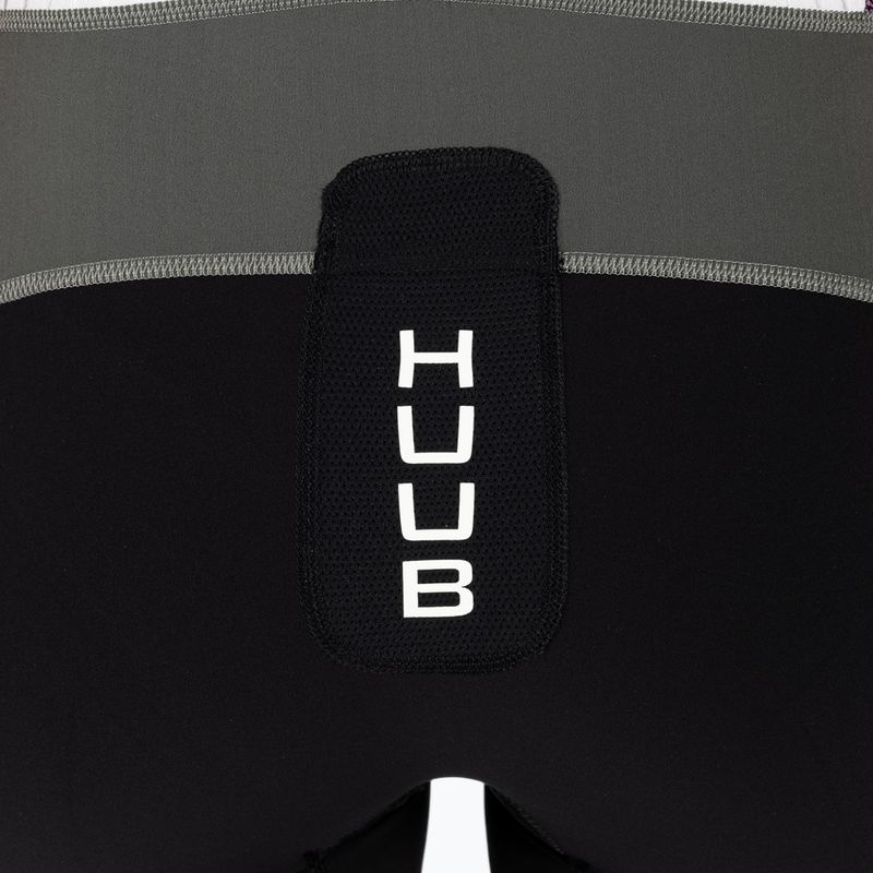 Triathlonanzug Damen HUUB Anemoi Aero Tri Suit schwarz-weiß ANELCSW 7