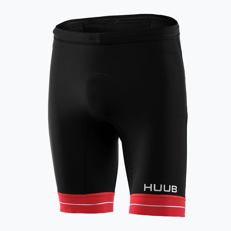 Triathlonshorts Herren HUUB Race Tri Short schwarz/rot RCSH 2