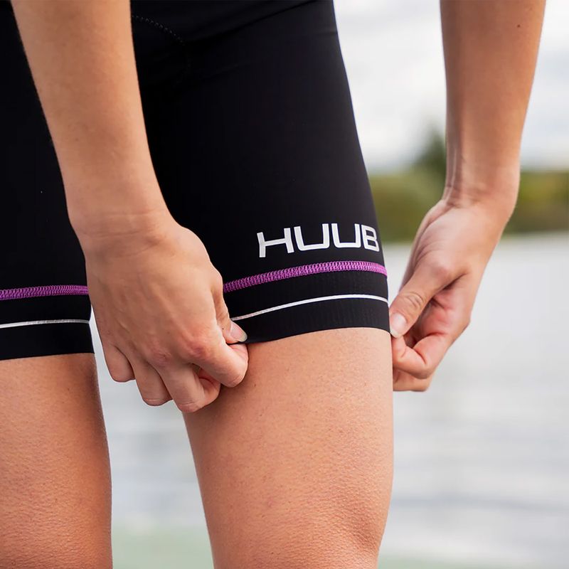 Triathlonshorts Damen HUUB Aura Tri Short schwarz AURSH 8