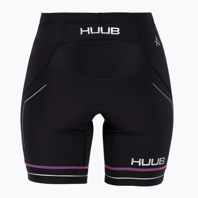 Triathlonshorts Damen HUUB Aura Tri Short schwarz AURSH 2