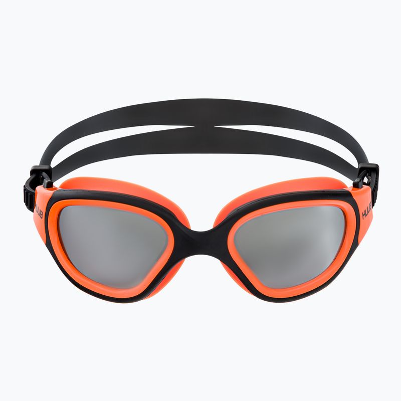 Schwimmbrille HUUB Aphotic Polarised & Mirror schwarz-orange A2-AG 2