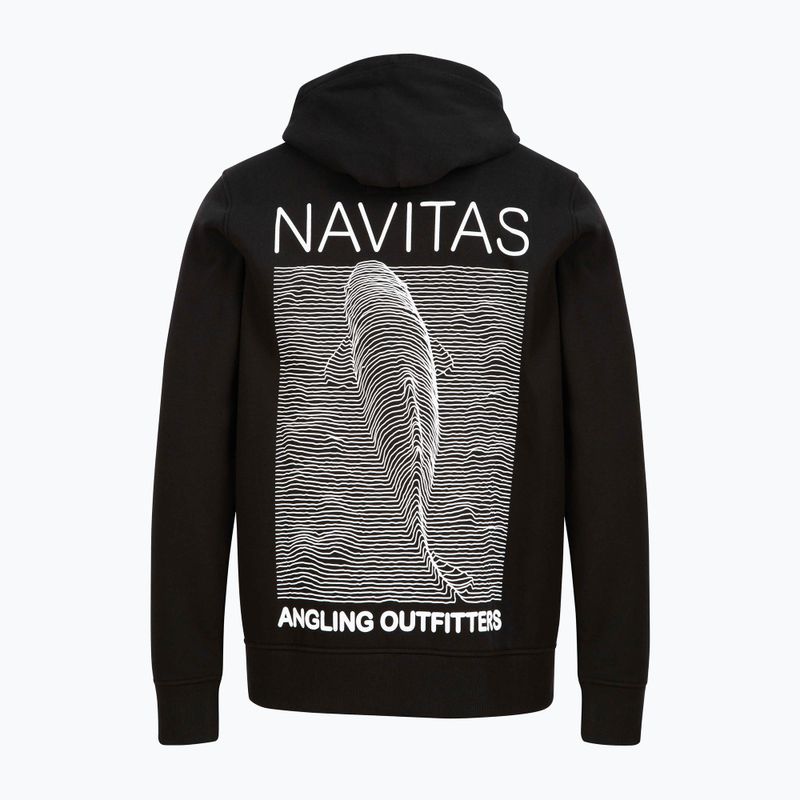 Men's Navitas Joy Hoody Sweatshirt schwarz 2