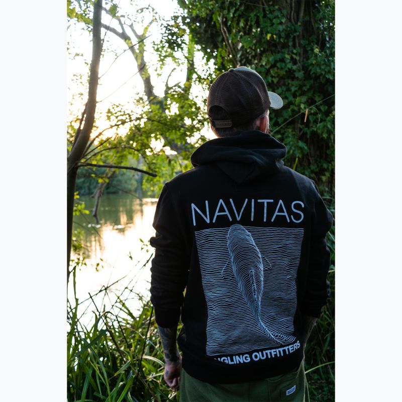 Men's Navitas Joy Hoody Sweatshirt schwarz 5