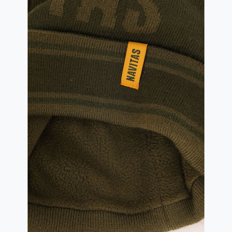 Navitas Fleece gefüttert Ski Bobble Wintermütze grün