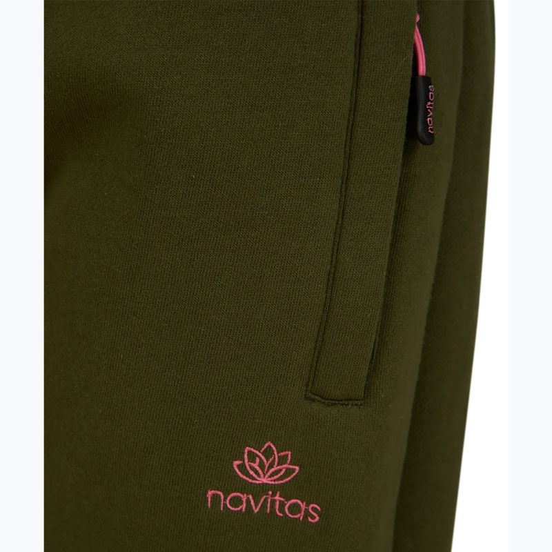 Navitas Lily Sherpa Jogger grün Damenhose 3