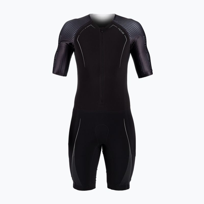 Triathlonanzug Herren HUUB Anemoi Aero + Bonded schwarz ANEPB