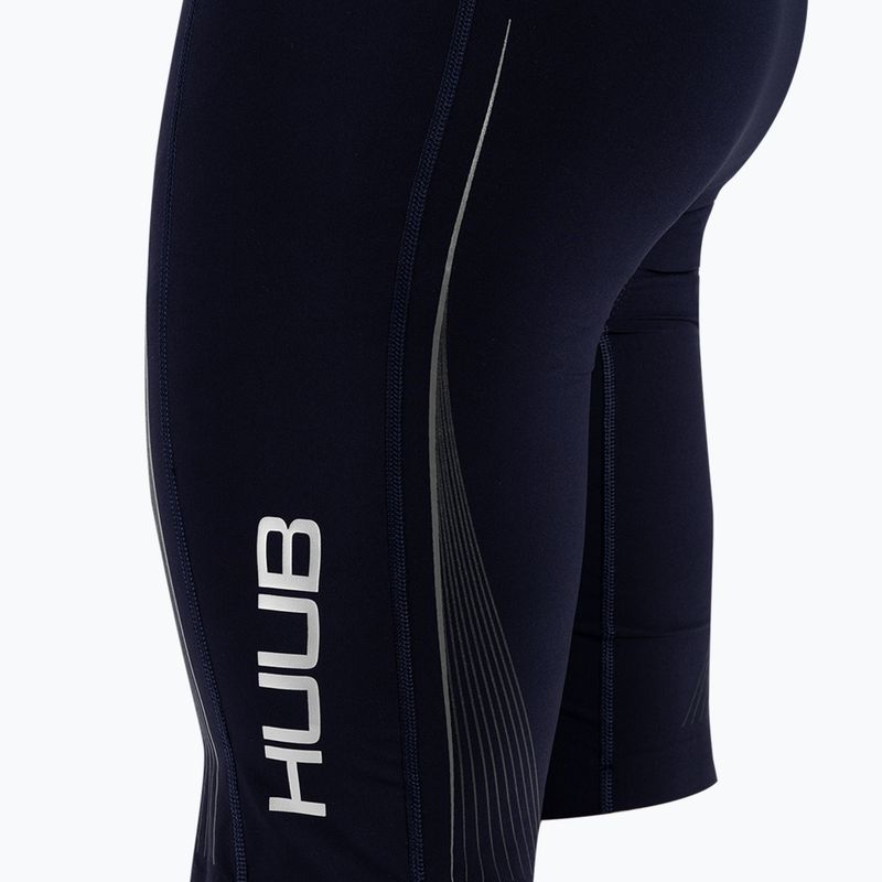 Triathlonanzug Herren HUUB Anemoi Aero + Flatlock schwarz-blau ANEPF 6