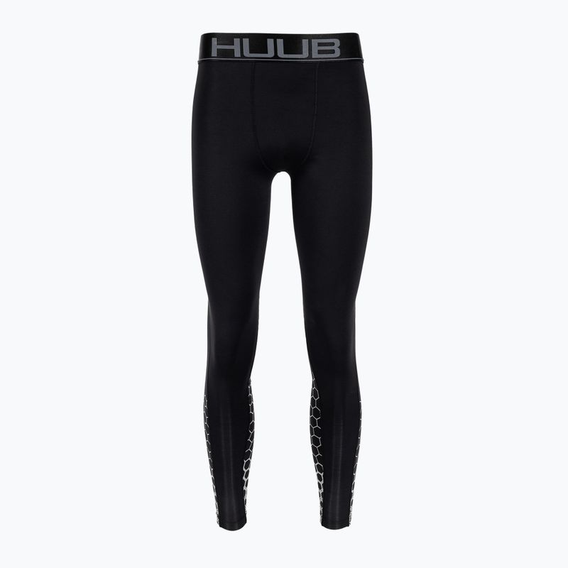 Compression Legging Herren HUUB Compression Tights schwarz COMTIGHT