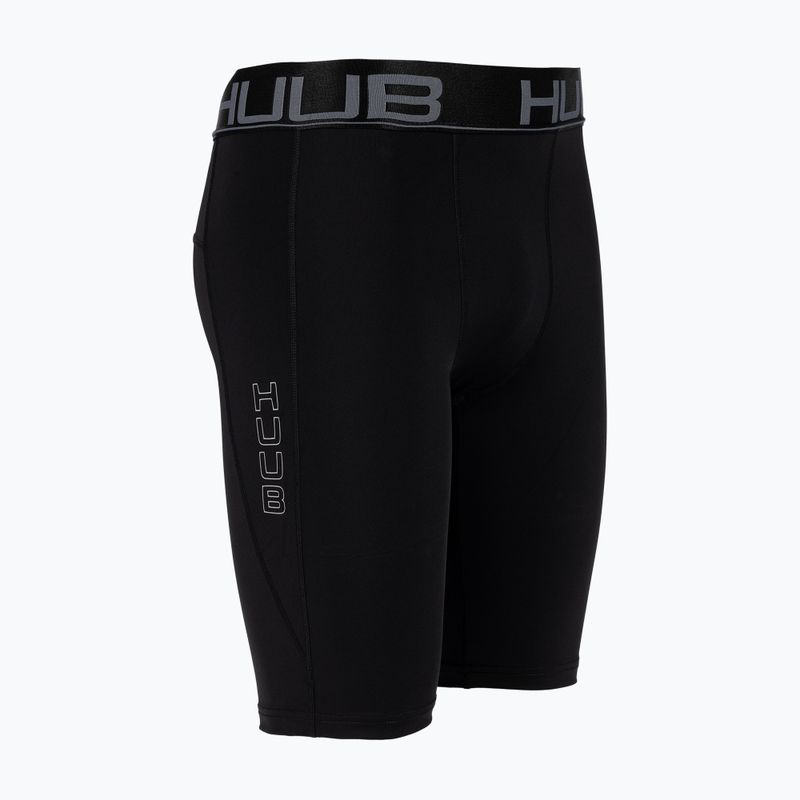 Kompressionshose Herren HUUB Compression Shorts schwarz COMSHORT 3