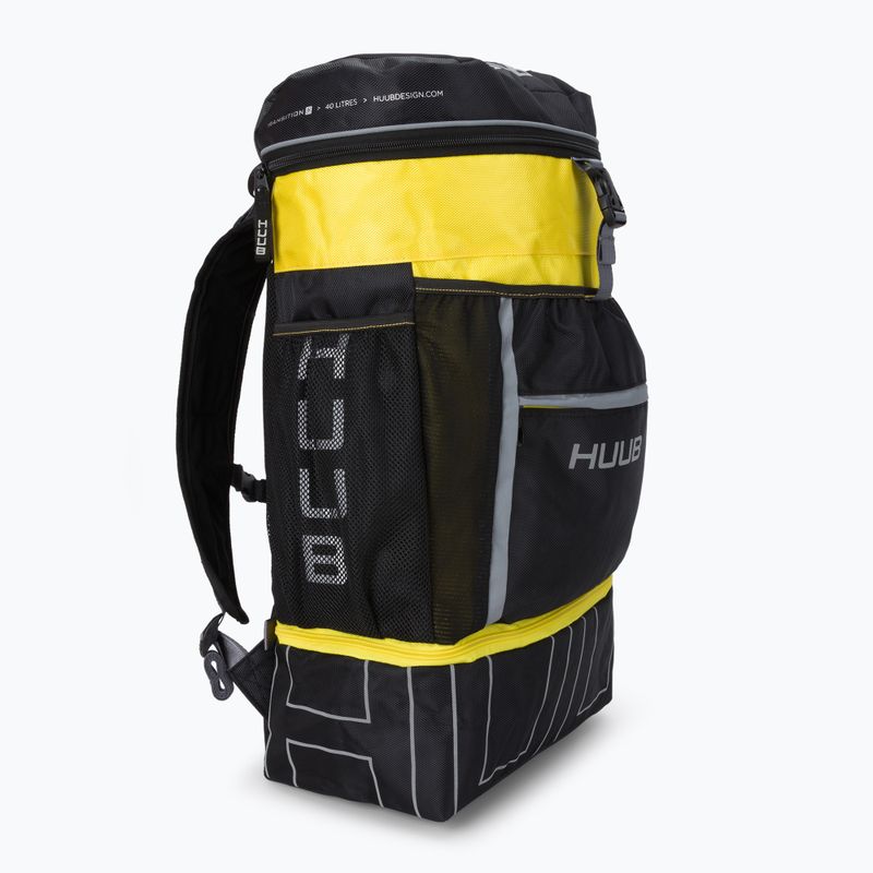Triathlon Rucksack HUUB Transition II Rucksack schwarz-gelb A2-HB19FY