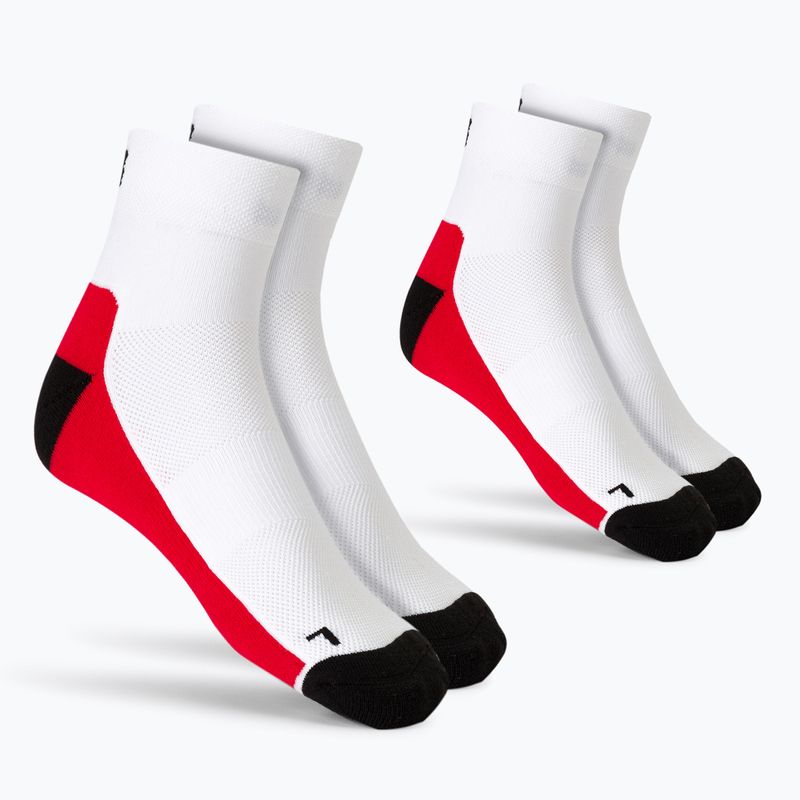 Laufsocken HUUB Running Sock 2 pack weiß RUNSOCK