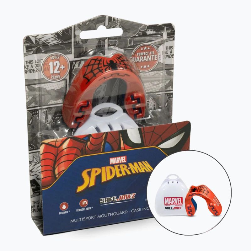 Kieferschutz SAFEJAWZ Marvel Spider Man Rot 2
