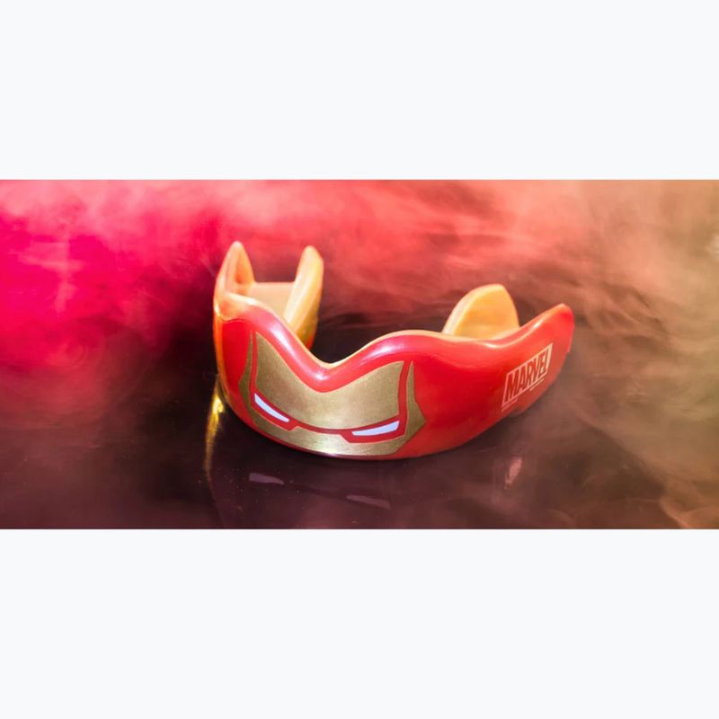 Kieferschutz Kinder SAFEJAWZ Marvel Iron Man Rot 4