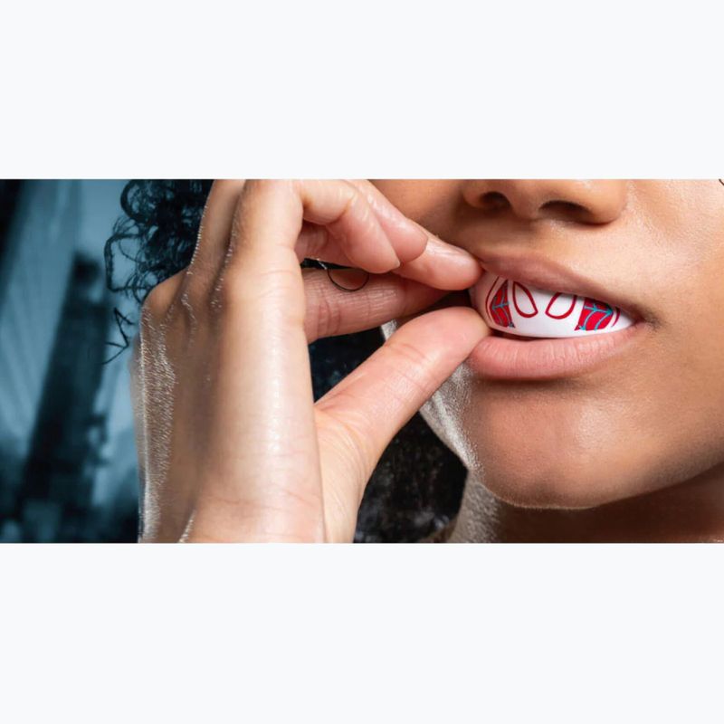 Kieferschutz SAFEJAWZ Marvel Spider Gwen Weiß 4