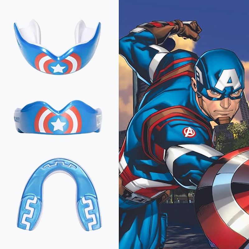 Kieferschützer SAFEJAWZ Marvel Captain America Blau 2