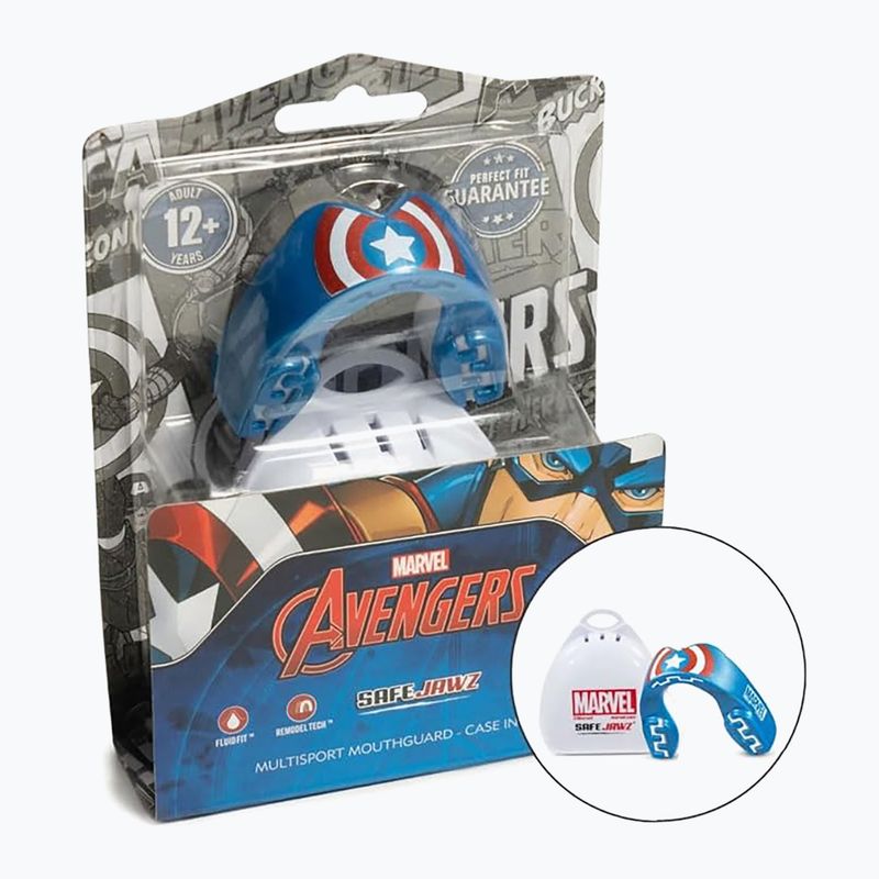 Kieferschützer SAFEJAWZ Marvel Captain America Blau 3