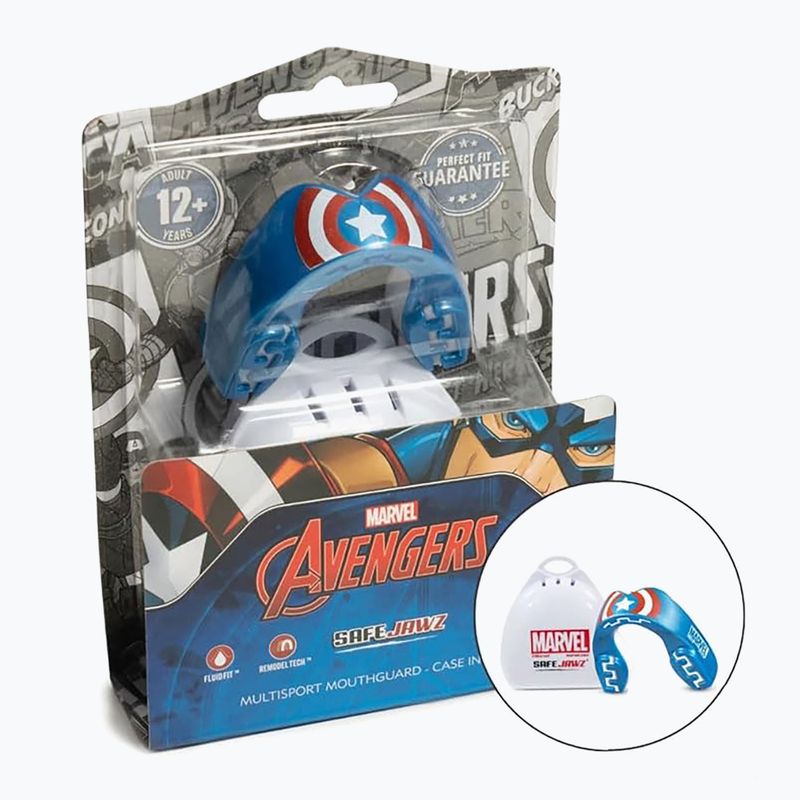 Kieferschützer Kinder SAFEJAWZ Marvel Captain America Blau 3