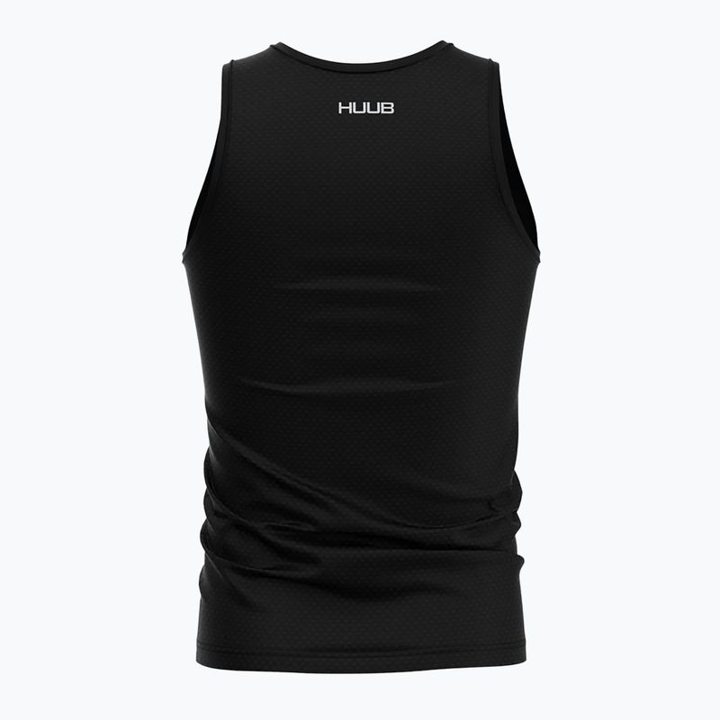 Fahrrad Tank Top Herren HUUB Cycling Undervest black 2