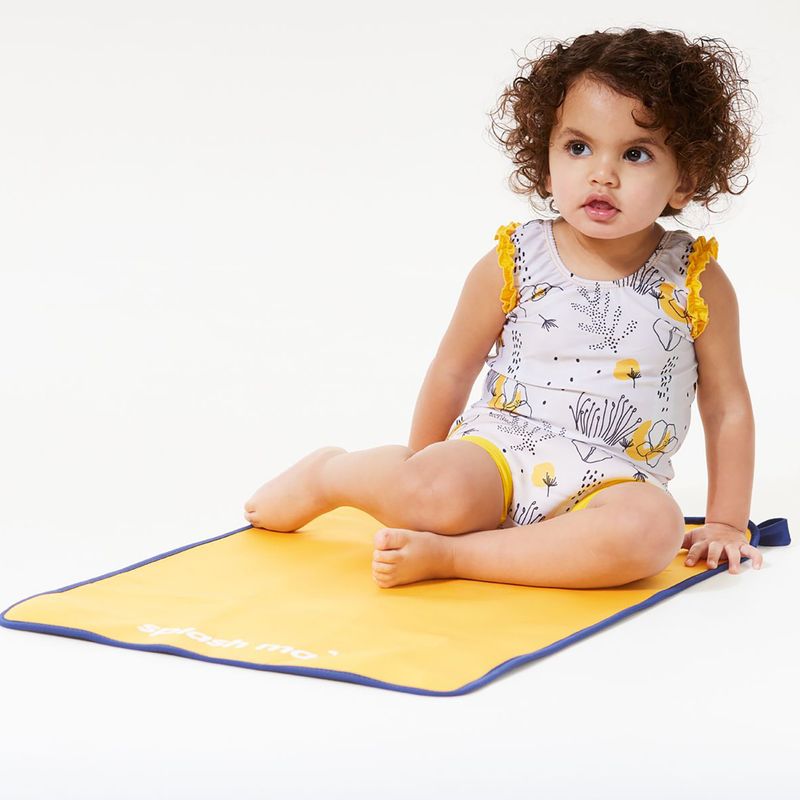 Einteiliger Badeanzug für Kinder Splash About Happy Nappy flowy meadow