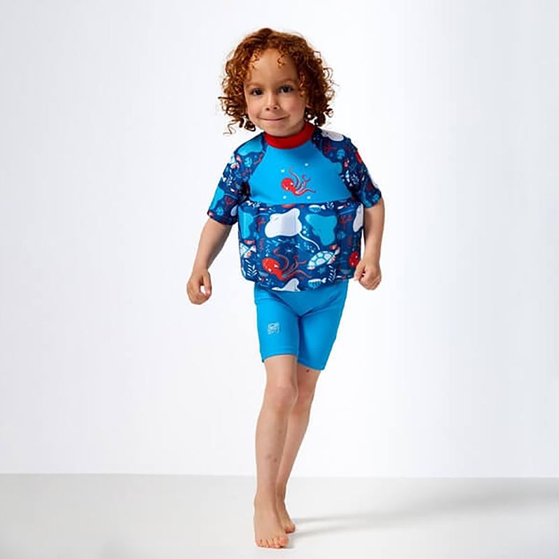 Kinderschwimmanzug Splash About Sleeved Floatsuit sea life Schwimmanzug 5