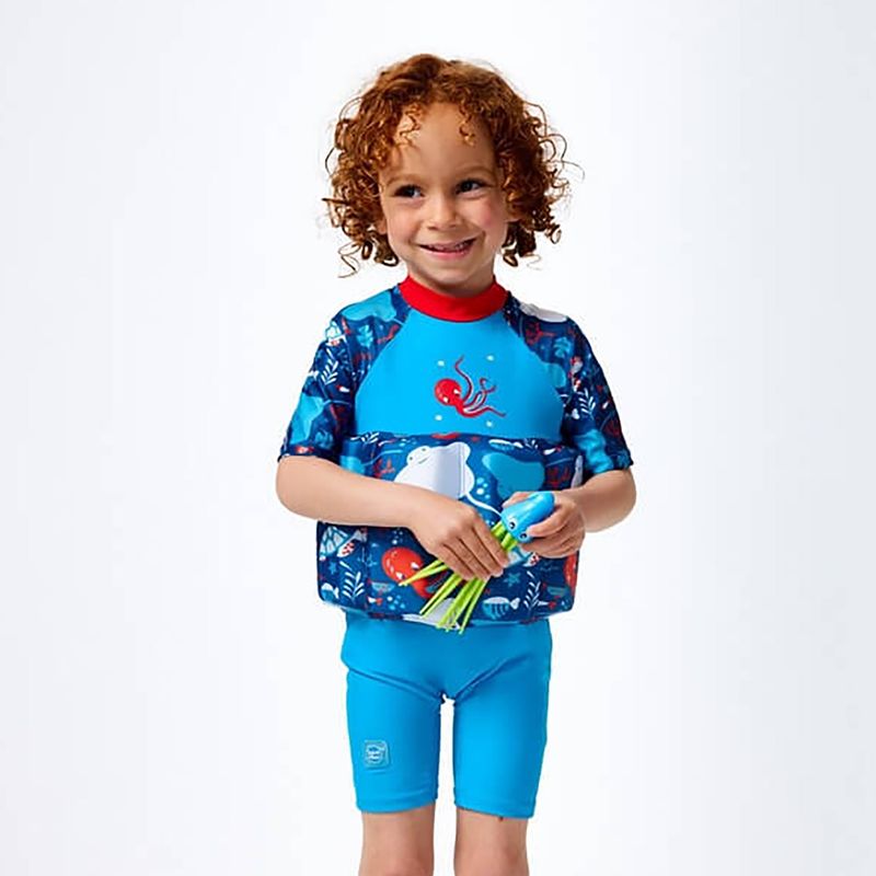 Kinderschwimmanzug Splash About Sleeved Floatsuit sea life Schwimmanzug 6