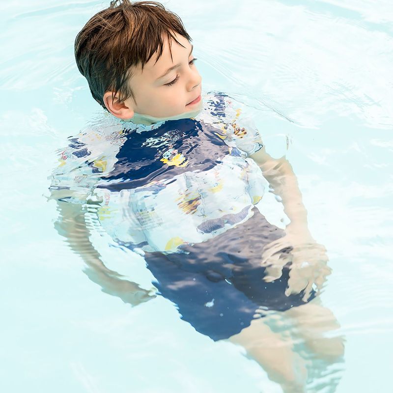 Kinderanzug Splash About Sleeved Floatsuit Schleppboote 7