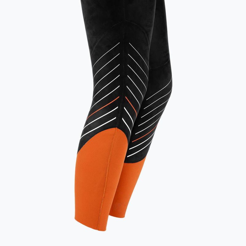 Triathlon neoprenanzug Damen HUUB Araya 2:4 schwarz-orange ARAYAW 8