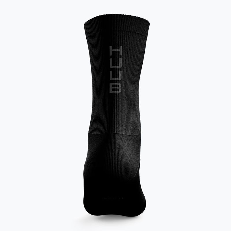 HUUB Merino Radsport Socken schwarz 2