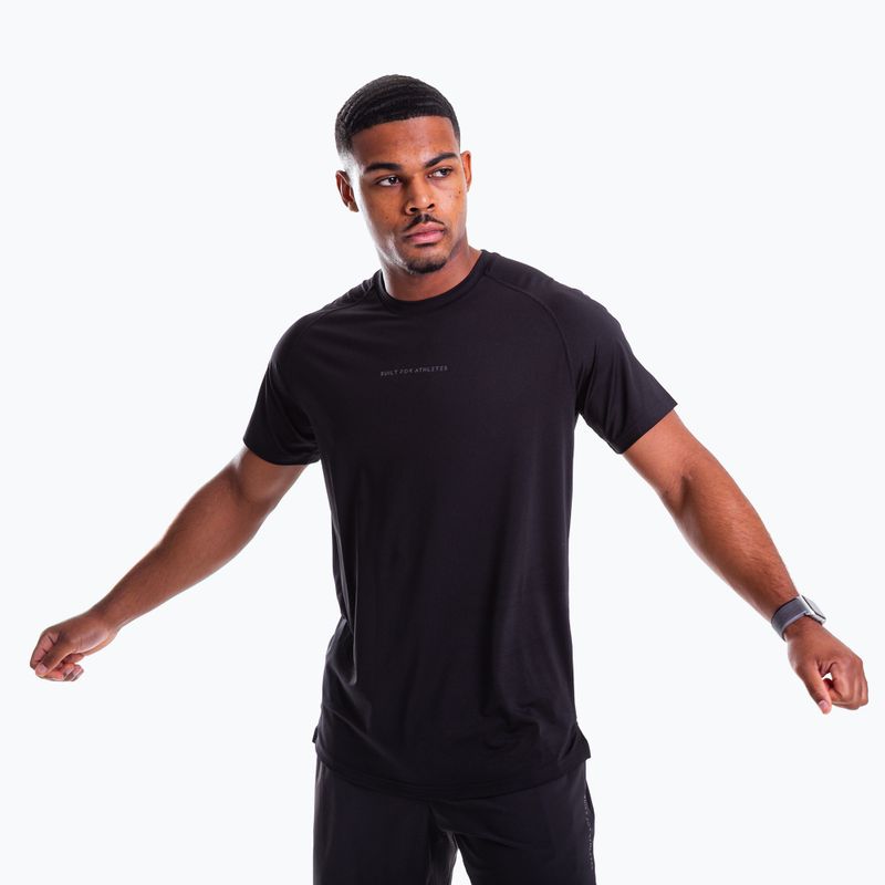 Herren Trainingsshirt Built For Athletes Performance black