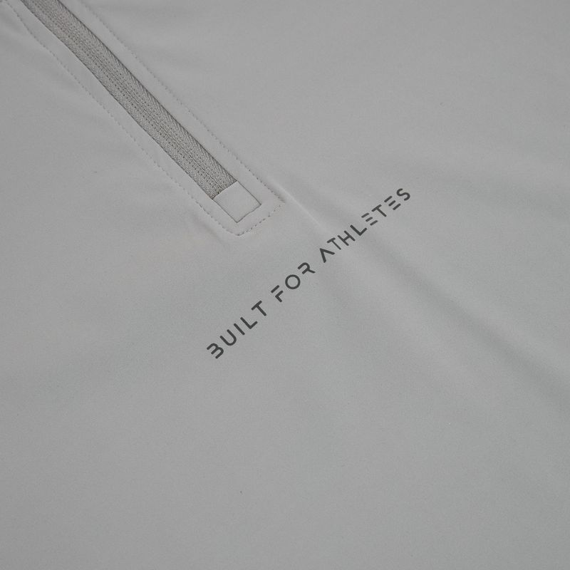 Herren Trainingspullover Built For Athletes 1/4 Zip Pullover concrete 5