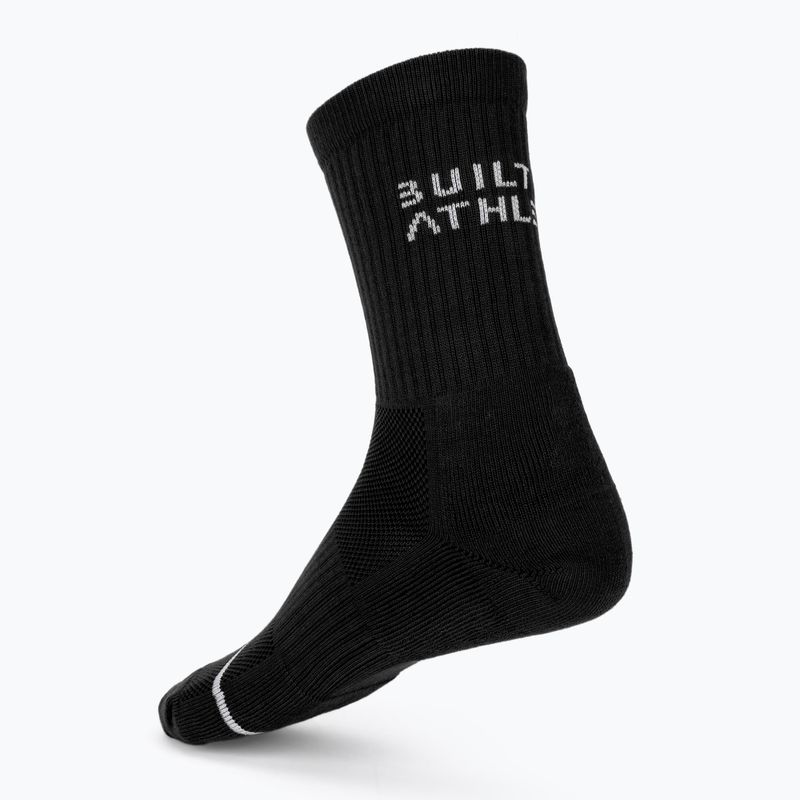Socken Built For Athletes Crew Training black 2