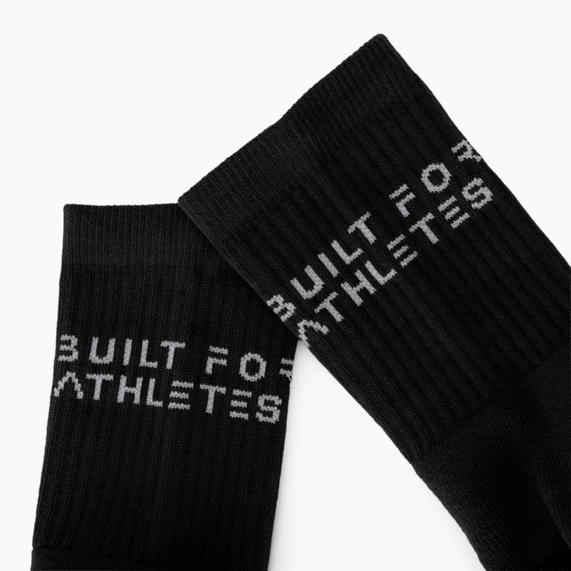 Socken Built For Athletes Crew Training black 3