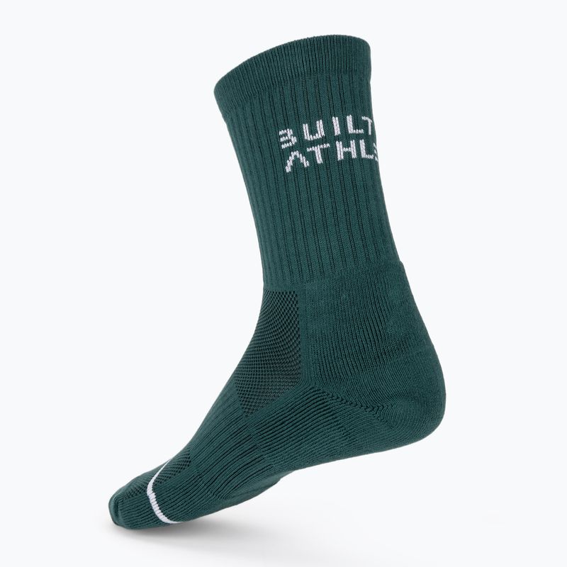 Socken Built For Athletes Crew Training forest green 2