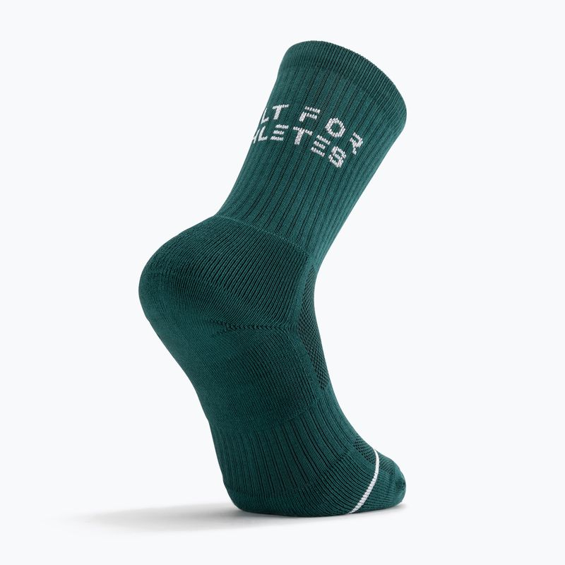 Socken Built For Athletes Crew Training forest green 6