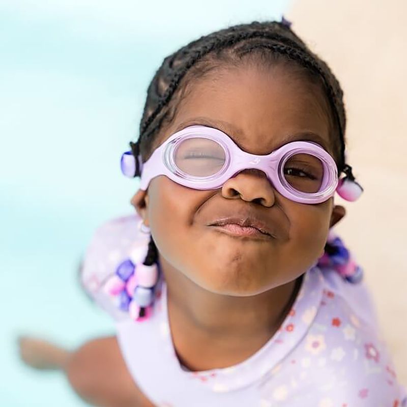 Kinder-Schwimmbrille Splash About Guppy fliederfarben 4