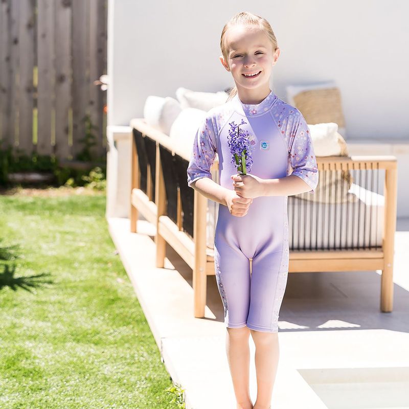 Kinderbadeschaum Splash About Combie UV Sun & Sea lila Frühling